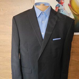Michael Kors Mens Blazer Sports Coat 2 button Casual Jacket Size 46S Wool Suit